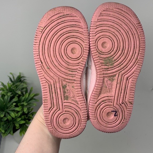 Air Force ones white & pink - Picture 8 of 9